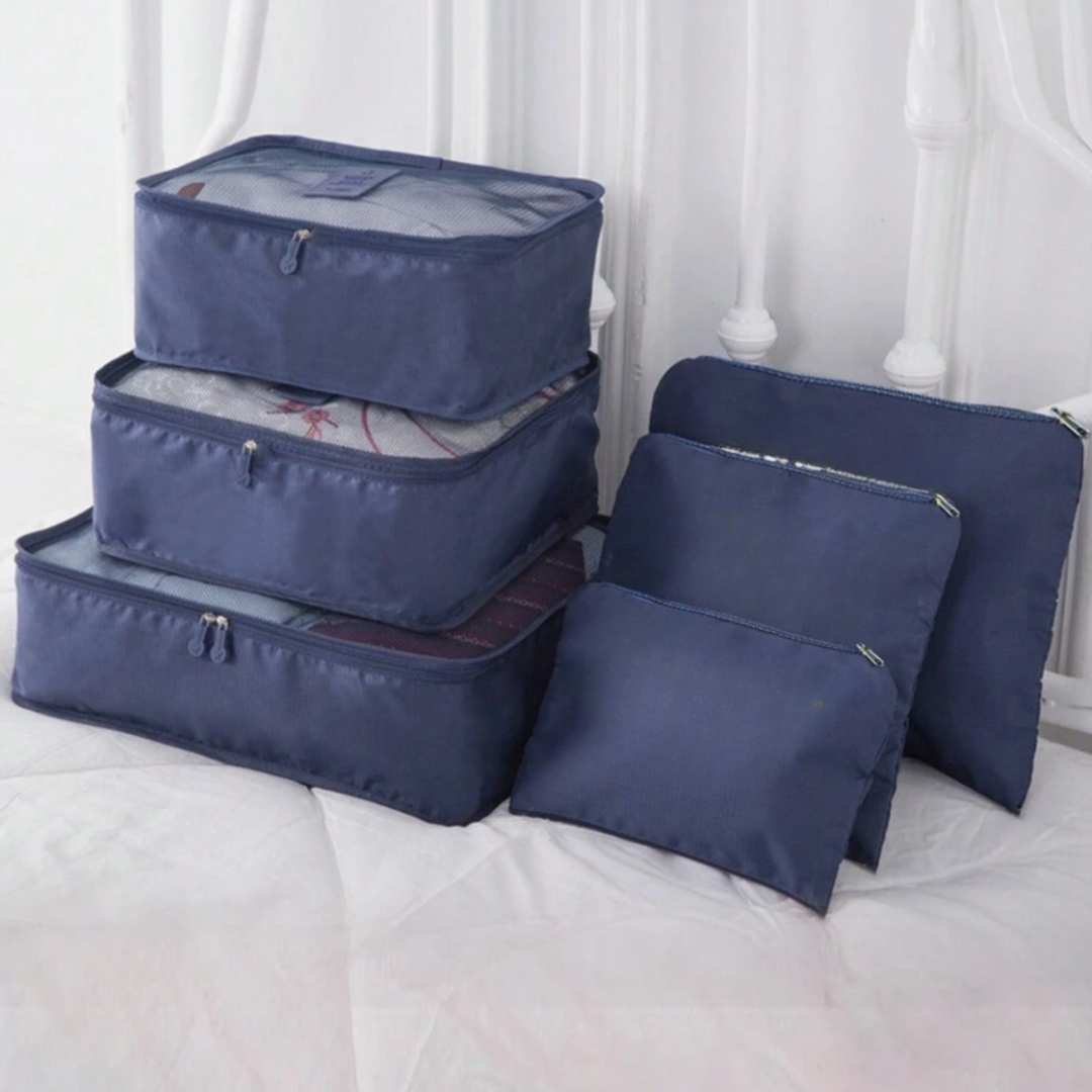 Travel bags organizer 6 pieces