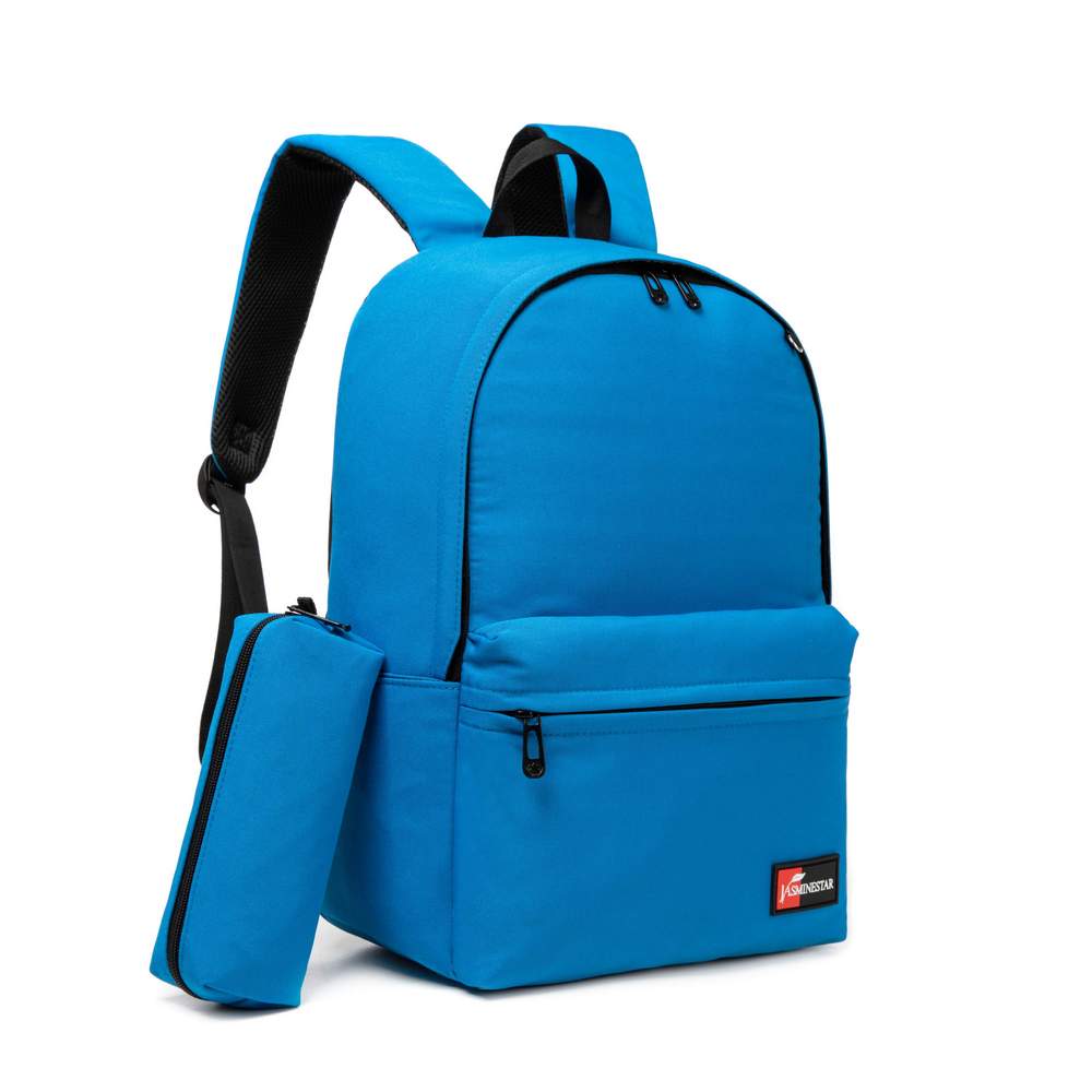 Backpack with pencil case