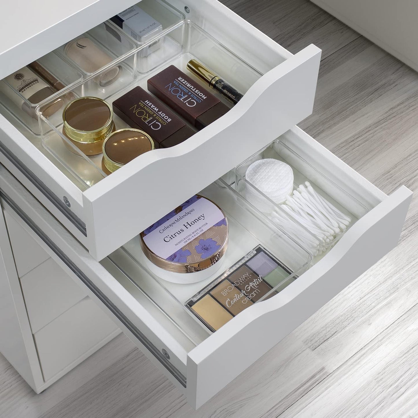 8 pcs drawer organizers