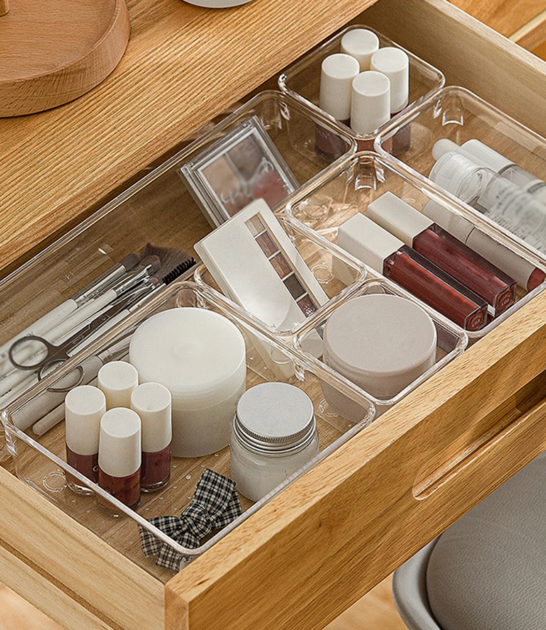 8 pcs drawer organizers