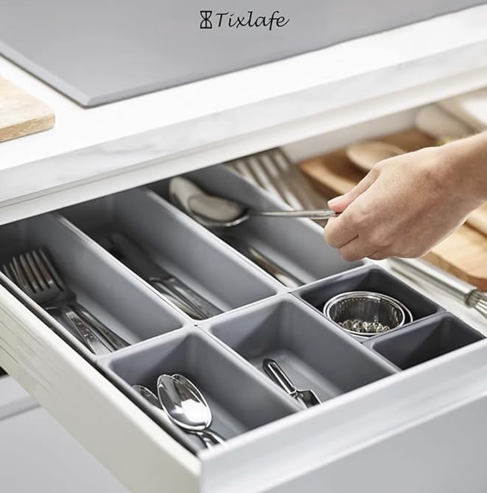 Set of 7 pieces drawer organizers