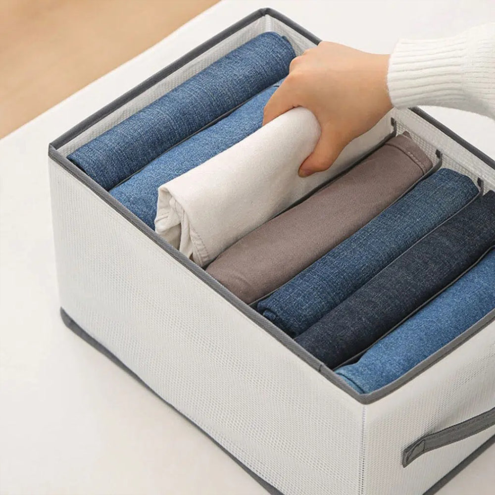 Clothes Organizer Storage 6 Grids