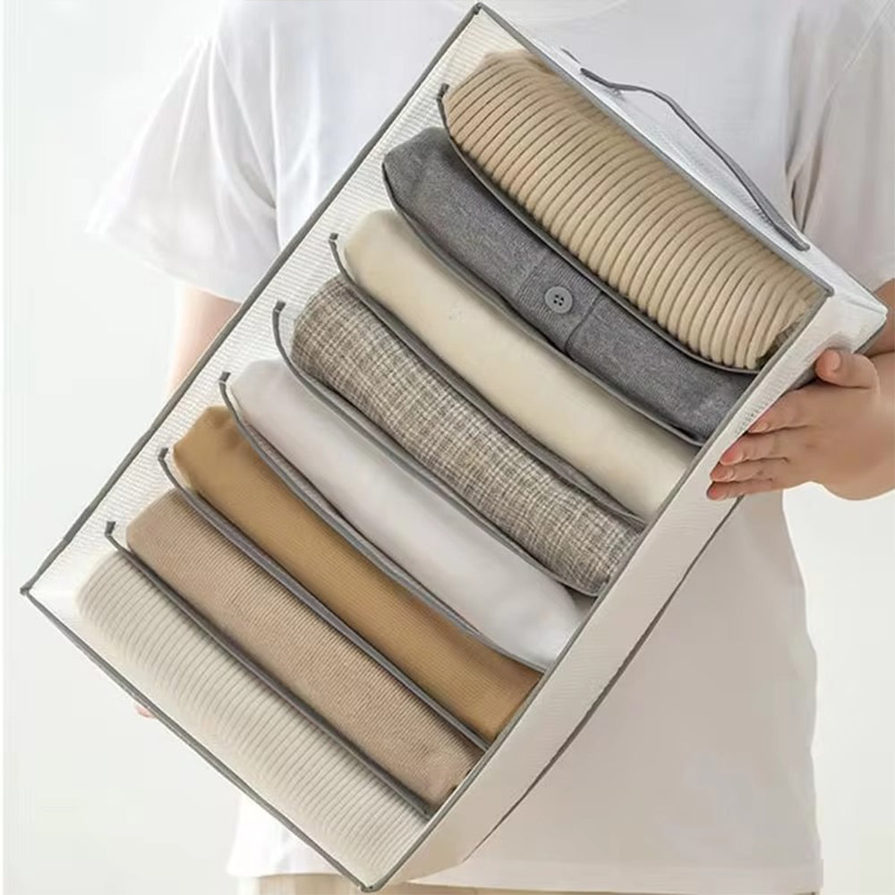 Clothes Organizer Storage 6 Grids