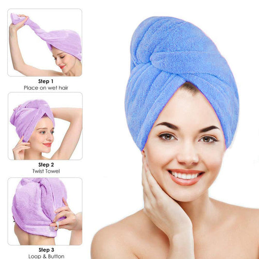 Hair Drying Cap Towel