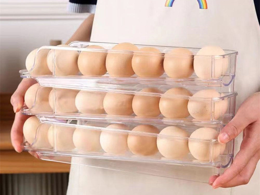 Eggs Storage Organizer 3 layers