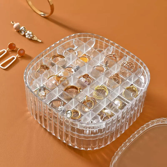 3 layers jewelry organizer storage