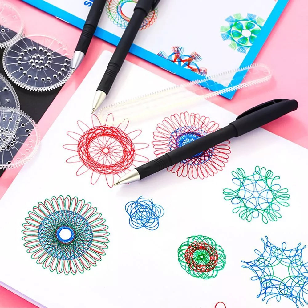 Spirograph Standard Stationery Design Ruler