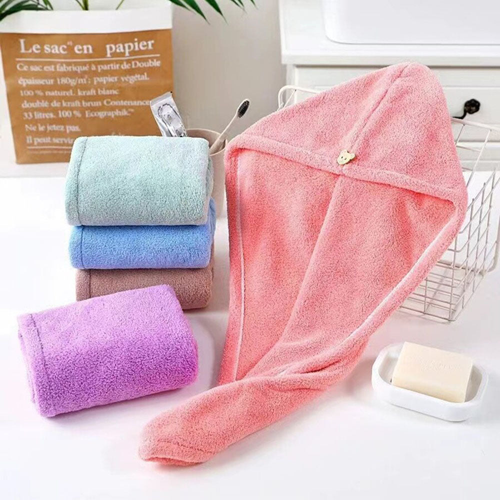 Hair Drying Cap Towel