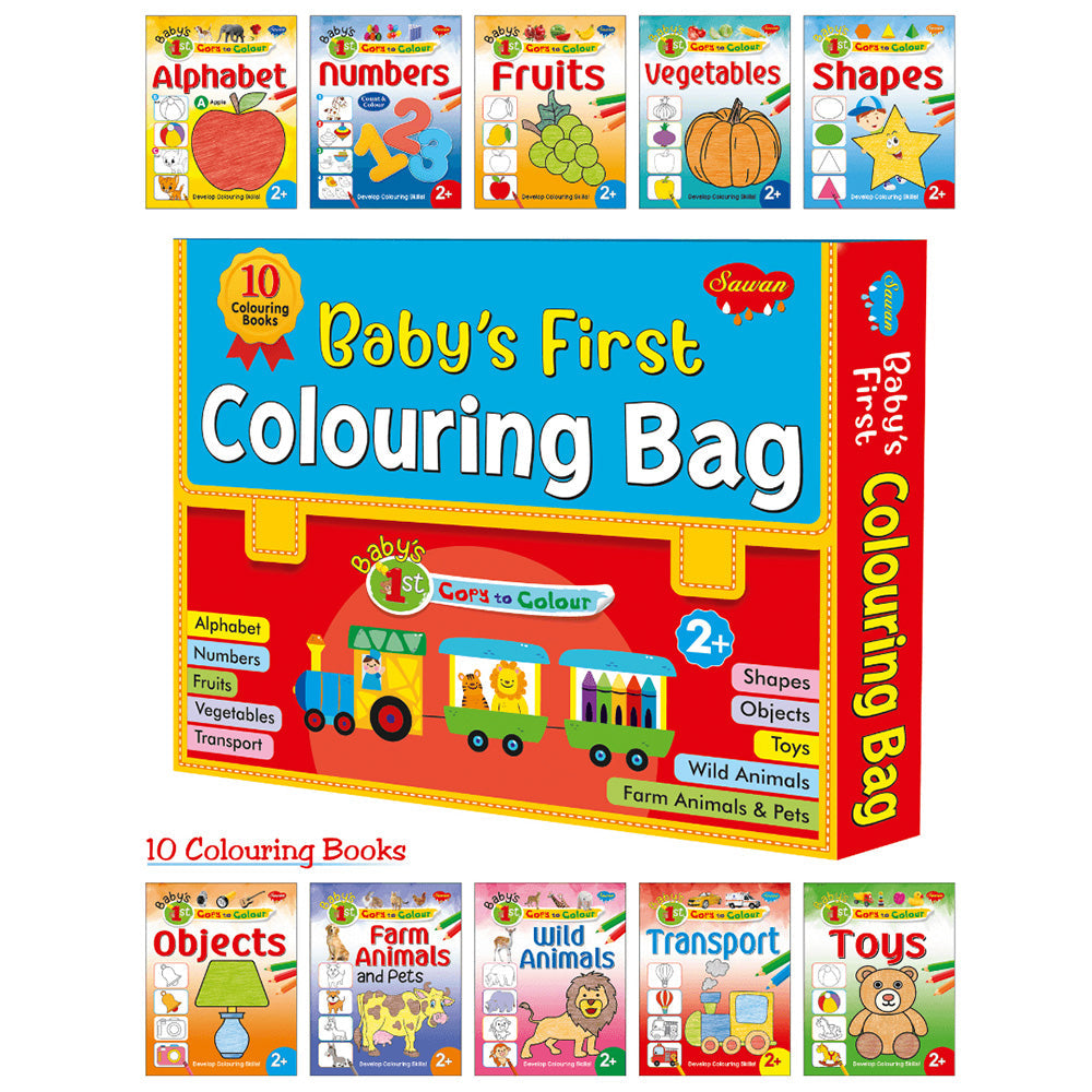 Baby's First Colouring Bag